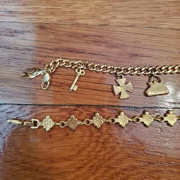 Gold Charm Bracelets - Picture 8 of 9
